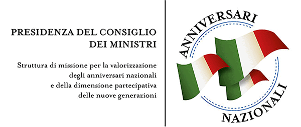 Logo Anniversari Nazionali e Partecipazione Giovanile Rettangolare