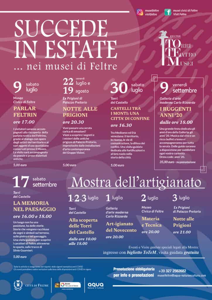 calendario eventi feltre estate v v