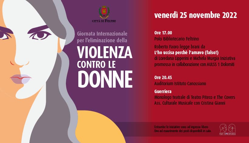 Violenza contro le donne EVENTI interna x