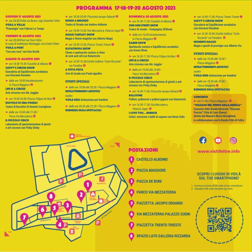 Programma e mappa page