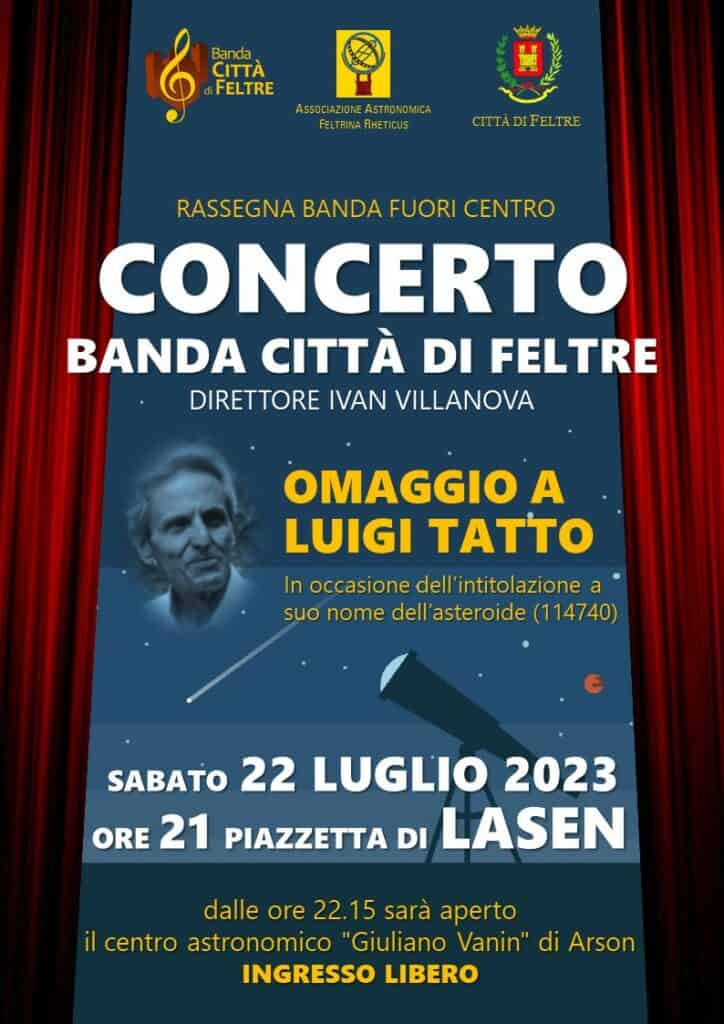 locandina concerto banda luglio