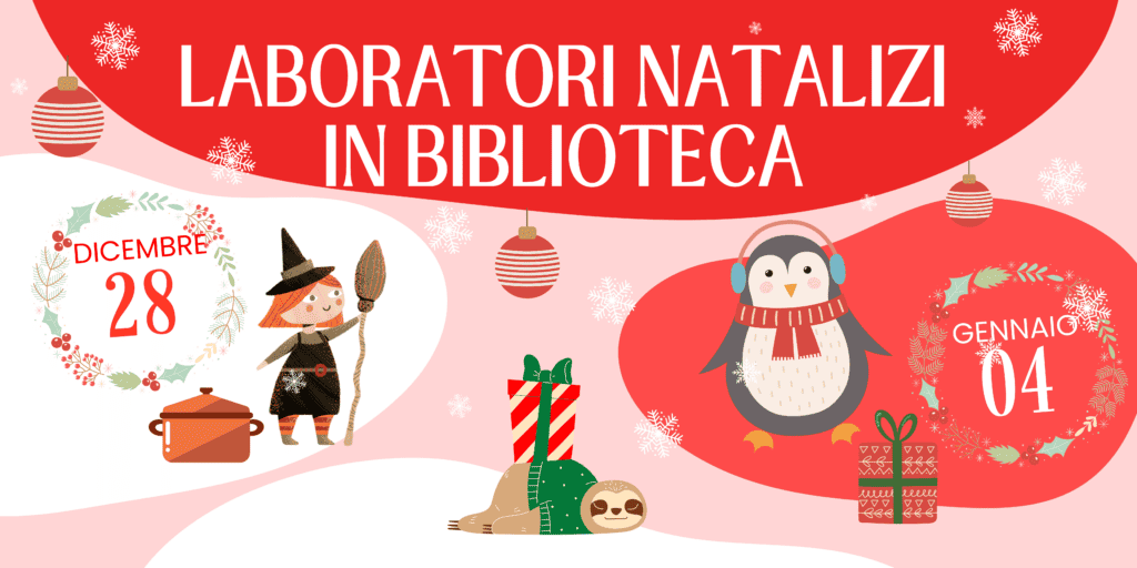 Laboratori natalizi in biblioteca definitiva banner